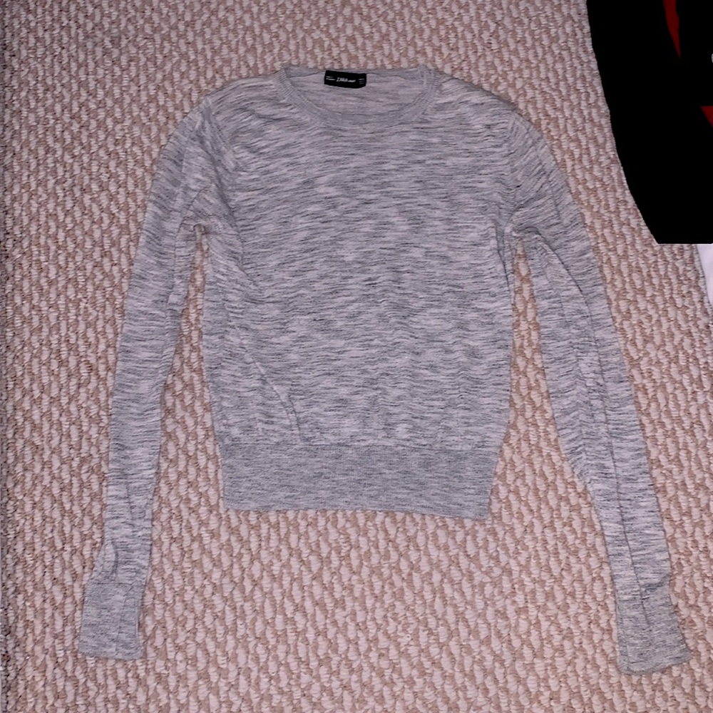 ZARA Grey Knit Sweater